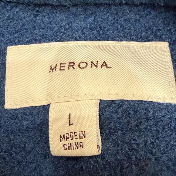 Merona Navy Wool-blend Peacoat / M / Excellent condition - Picture 6 of 8